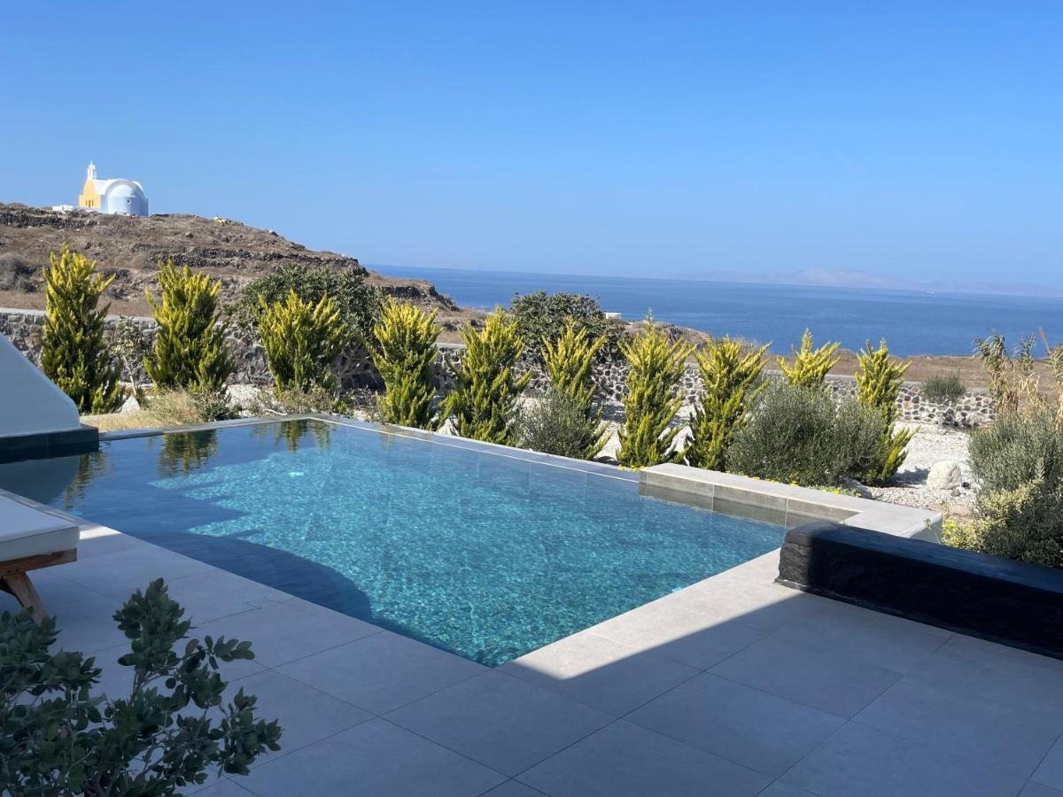 Saint John Oia-Villas With Private Heated Pool Bagian luar foto