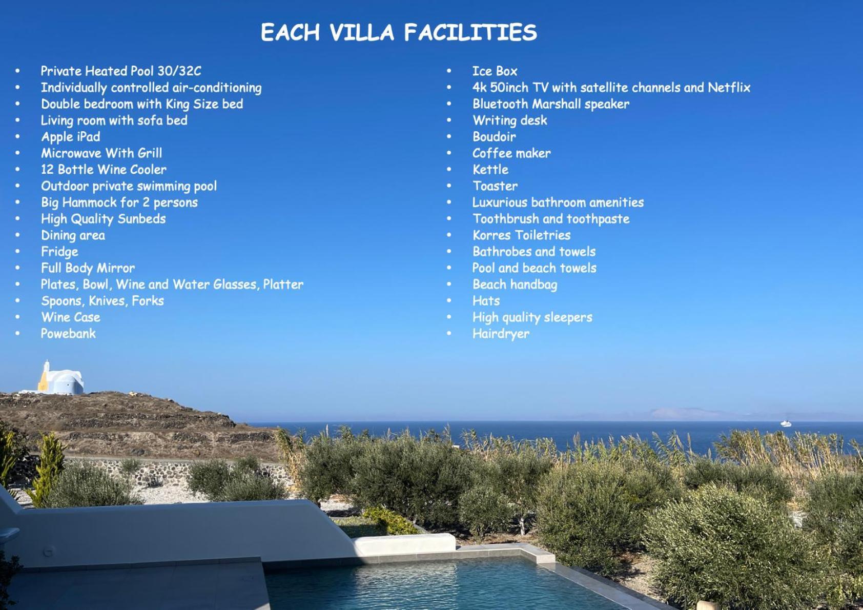 Saint John Oia-Villas With Private Heated Pool Bagian luar foto