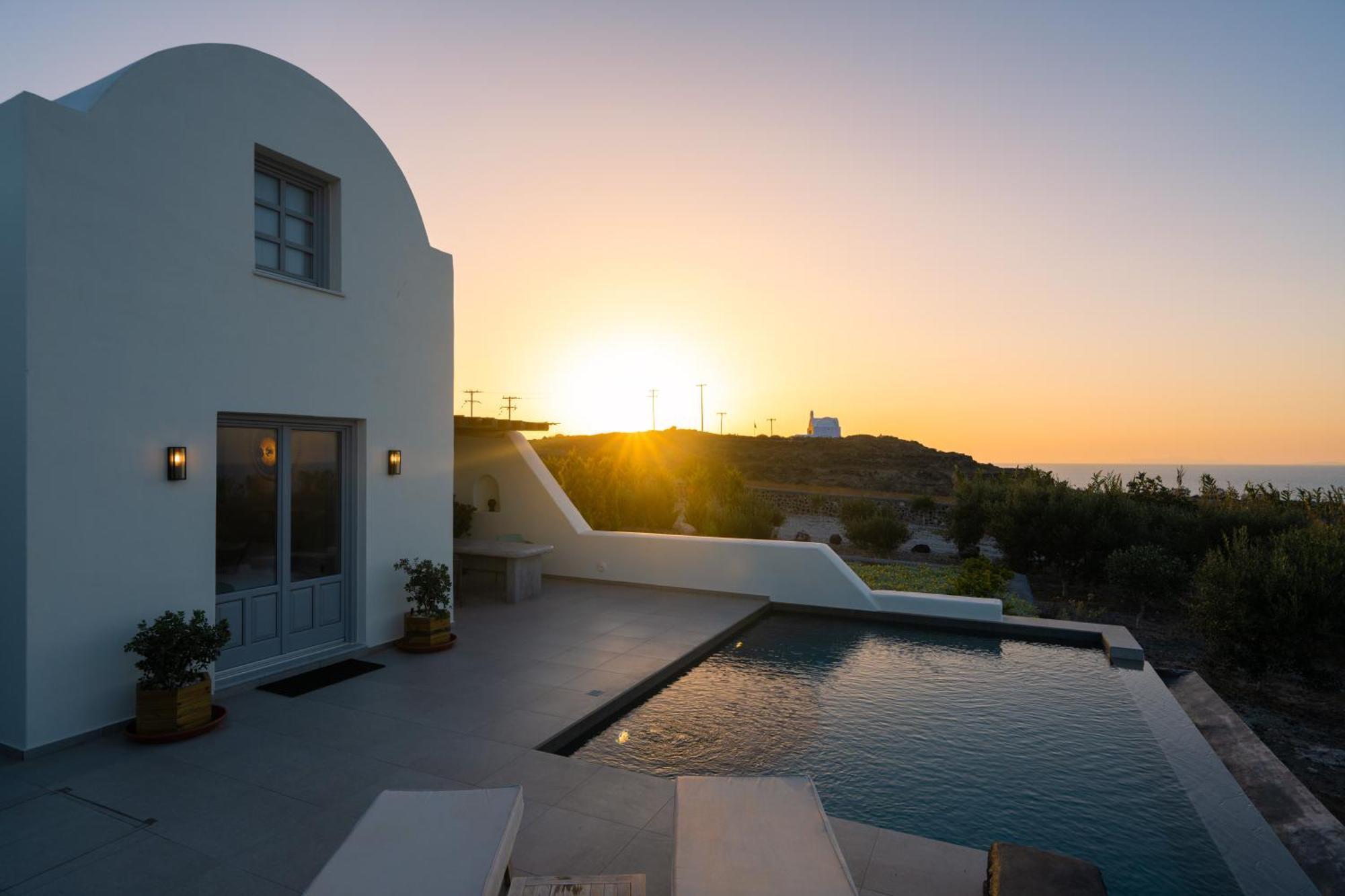 Saint John Oia-Villas With Private Heated Pool Oia (Santorini) Bagian luar foto