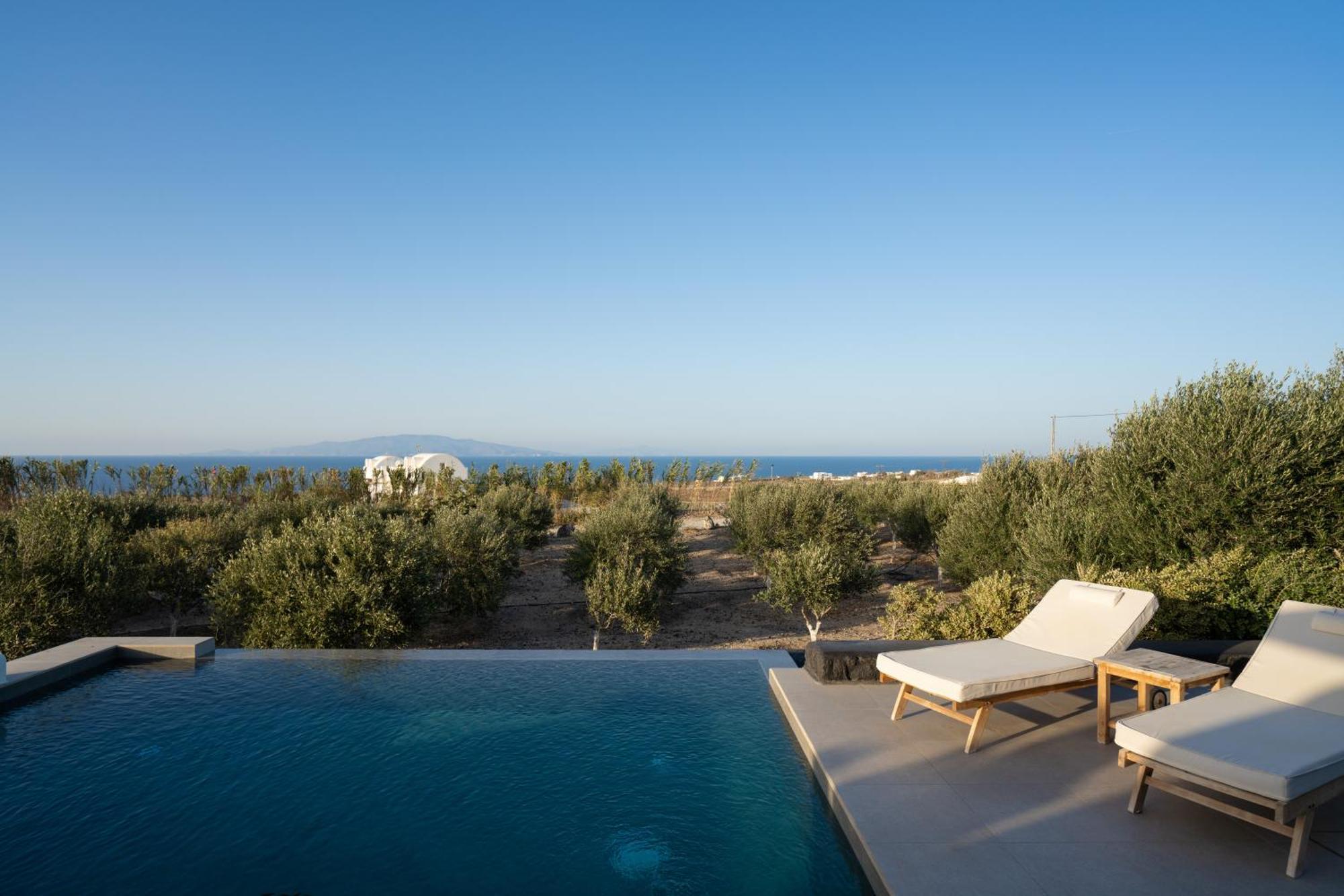 Saint John Oia-Villas With Private Heated Pool Bagian luar foto